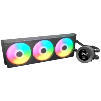 Водяное охлаждение Cougar Poseidon Vistek ARGB 360 Black, (CGR-PSDVARGB-B-360) Водяное охлаждение Cougar Poseidon Vistek ARGB 360 Black, (CGR-PSDVARGB-B-360)